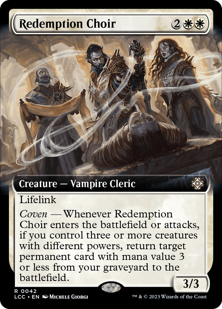 Image of Redemption Choir (Extended Art) [The Lost Caverns of Ixalan Commander]