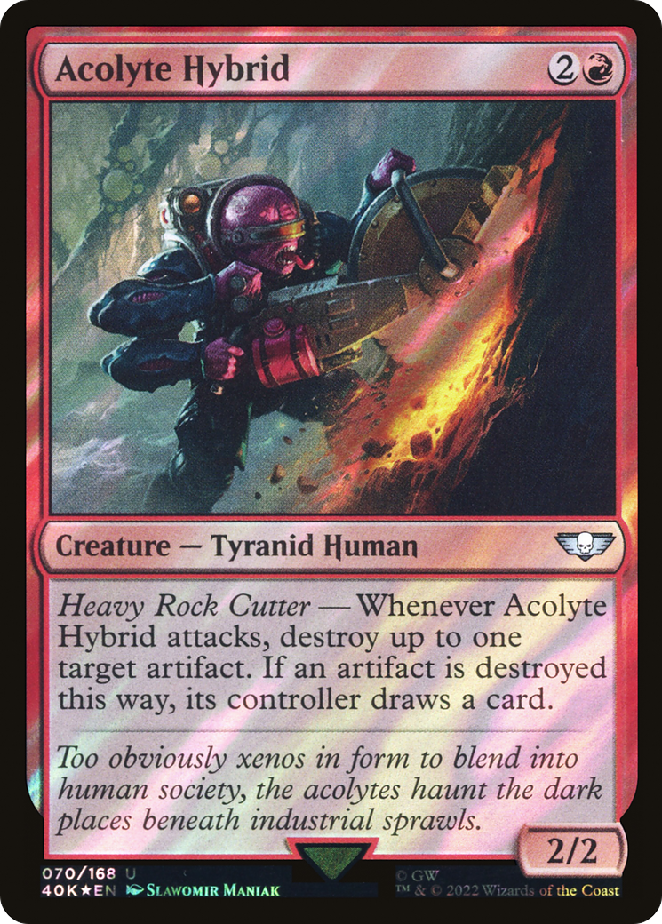 Image of Acolyte Hybrid (Surge Foil) [Warhammer 40,000]