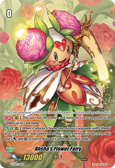 Image of Ahsha's Flower Fairy (V-TD12/T01EN) [Ahsha]