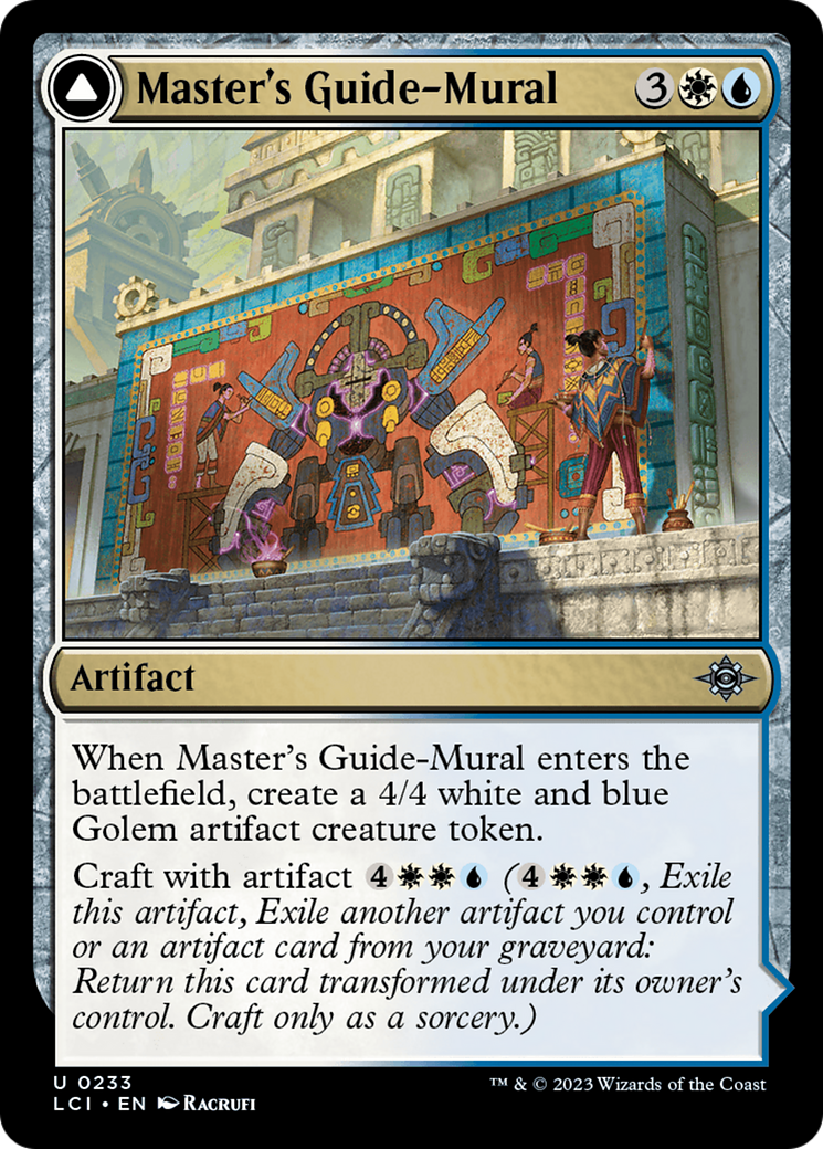 Image of Master's Guide-Mural // Master's Manufactory [The Lost Caverns of Ixalan]