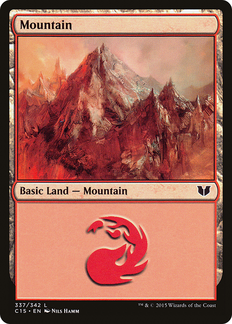 Image of Mountain (337) [Commander 2015]