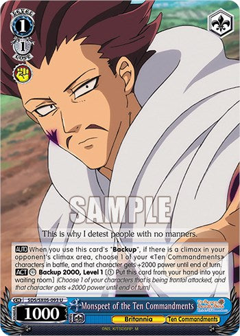 Image of Monspeet of the Ten Commandments [The Seven Deadly Sins: Revival of The Commandments]