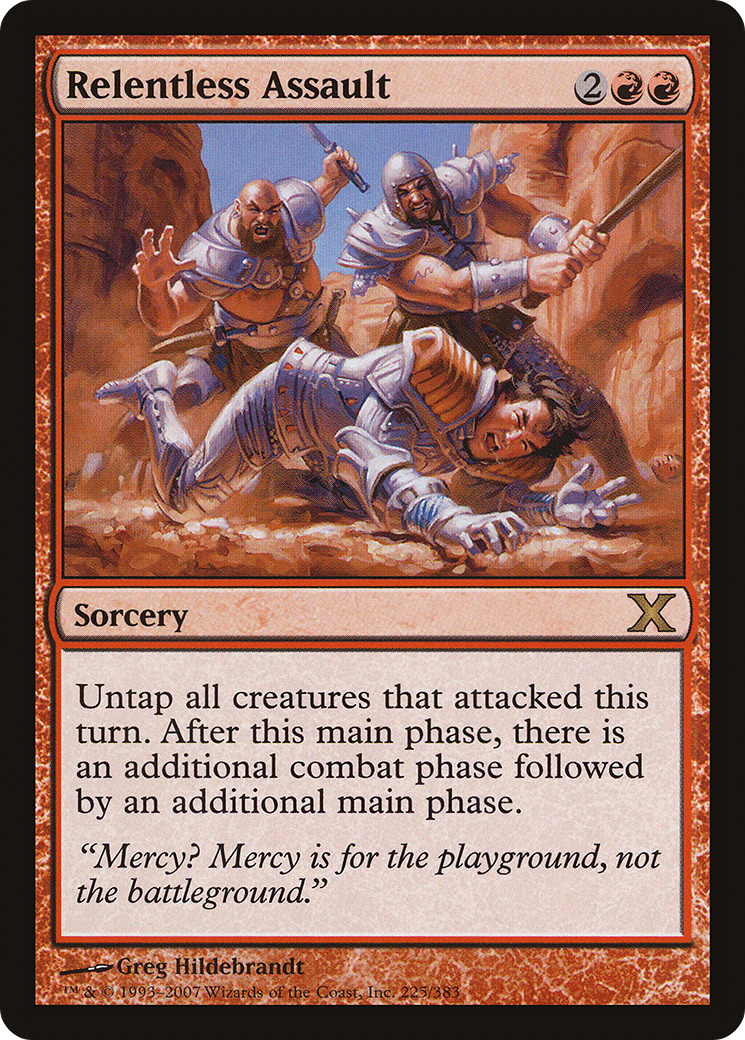 Image of Relentless Assault [Tenth Edition]