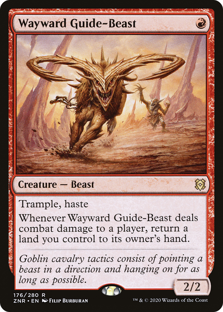 Image of Wayward Guide-Beast [Zendikar Rising]