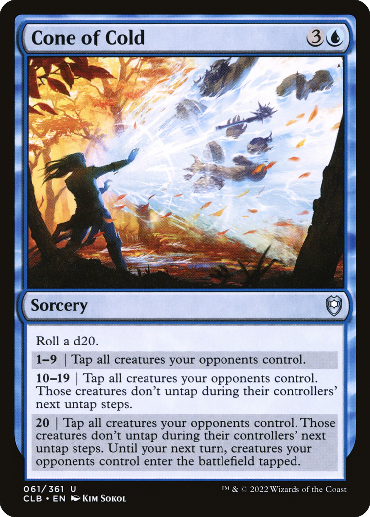 Image of Cone of Cold [Commander Legends: Battle for Baldur's Gate]