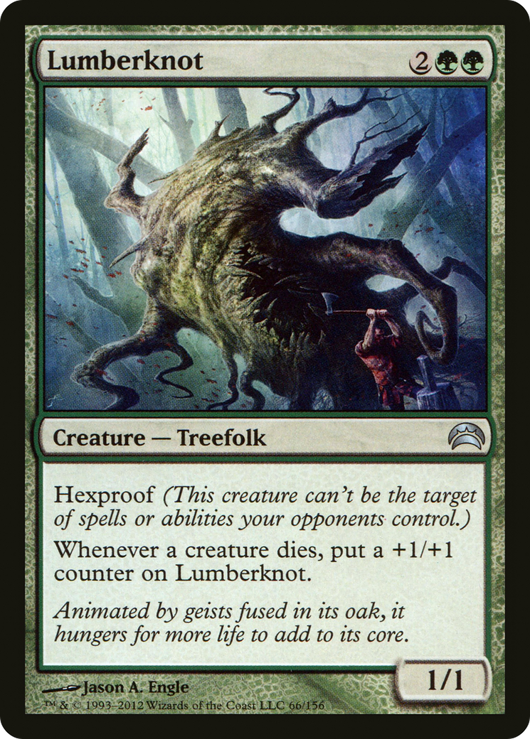 Image of Lumberknot (PC2-066) - Planechase 2012 Foil