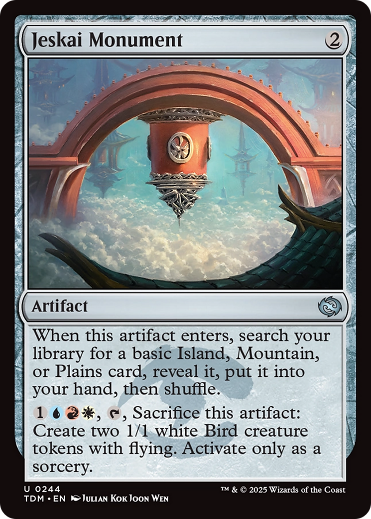 Image of Jeskai Monument [Tarkir: Dragonstorm]