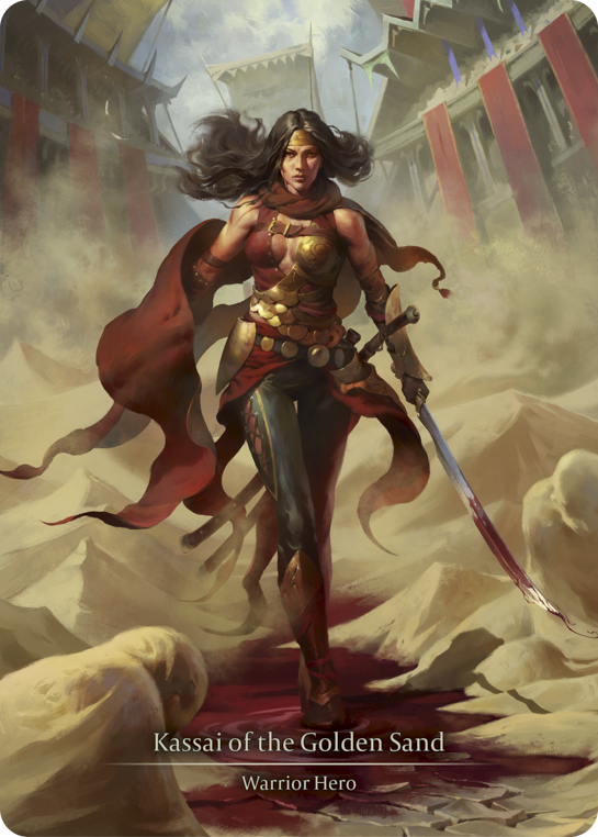 Image of Kassai of the Golden Sand (Marvel) [HVY090] (Heavy Hitters)  Cold Foil