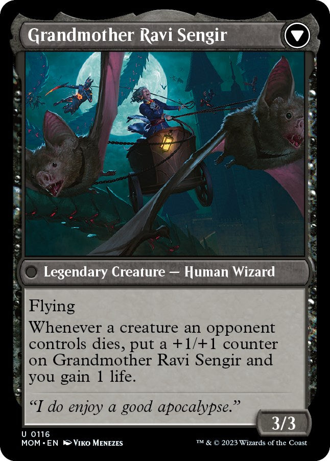 Image of Invasion of Ulgrotha // Grandmother Ravi Sengir [March of the Machine]