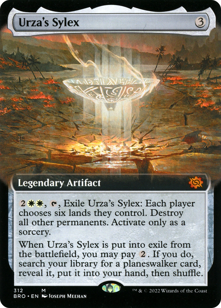 Image of Urza's Sylex (Extended Art) [The Brothers' War]