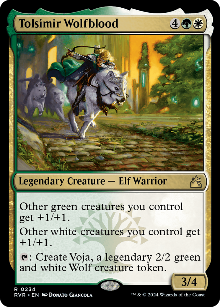 Image of Tolsimir Wolfblood [Ravnica Remastered]