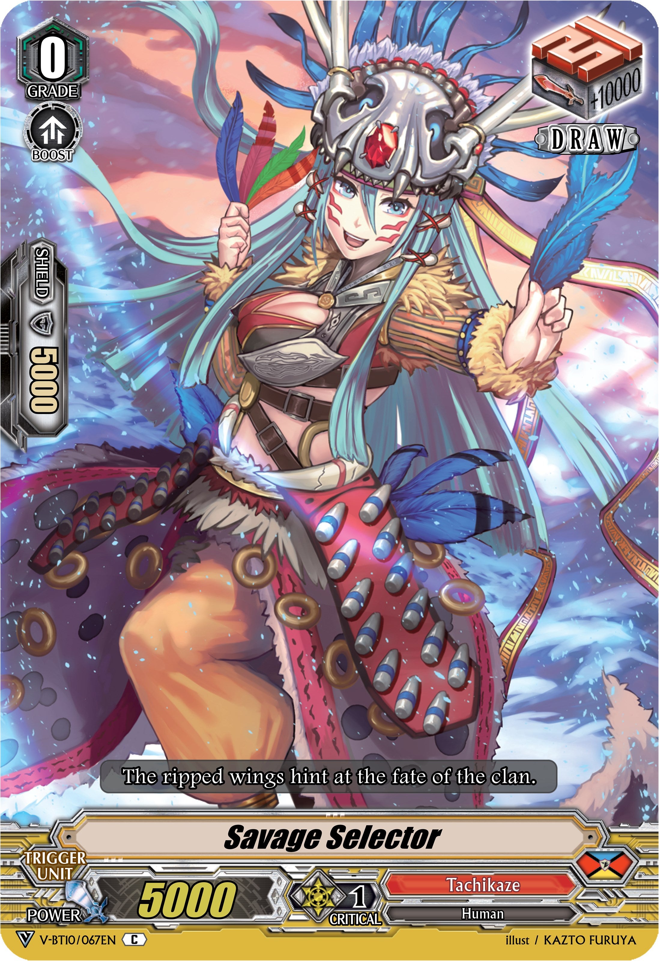 Image of Savage Selector (V-BT10/067EN) [Phantom Dragon Aeon]
