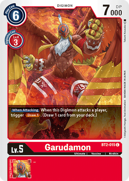 Image of Garudamon [BT2-015] [Release Special Booster Ver.1.5]