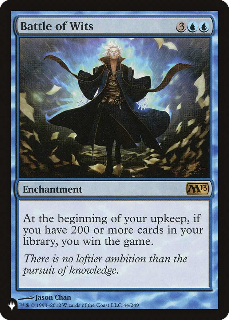Image of Battle of Wits [The List]