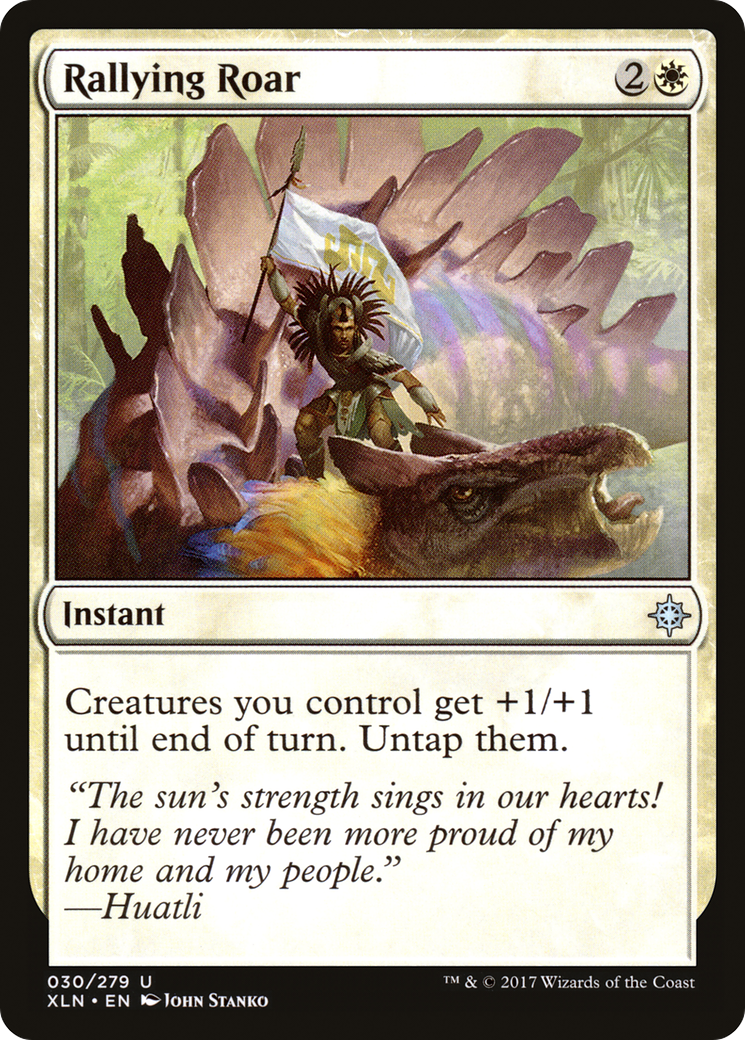 Image of Rallying Roar [Ixalan]