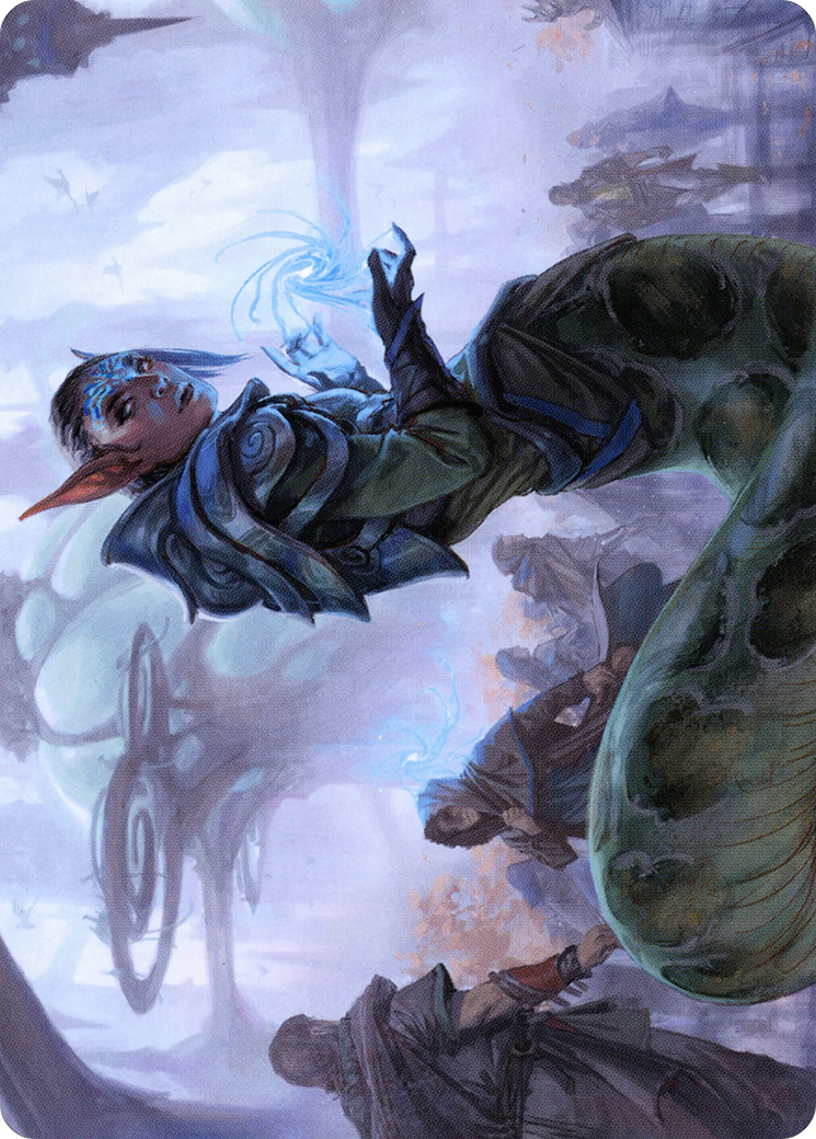 Image of Lonis, Cryptozoologist Art Card [Modern Horizons 2 Art Series]