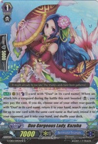 Duo Gorgeous Lady, Kazuha (W - RR Foil) (G-CB01/019EN W) [Academy of Divas]