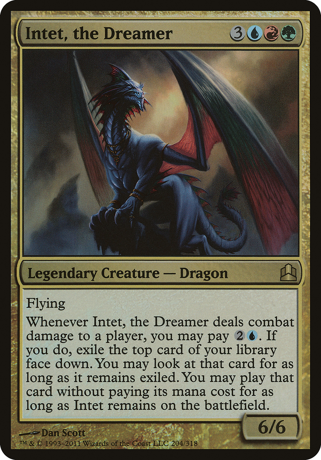 Image of Intet, the Dreamer (Oversized) [Commander 2011 Oversized]
