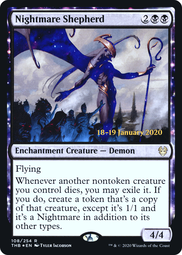 Image of Nightmare Shepherd [Theros Beyond Death Prerelease Promos]
