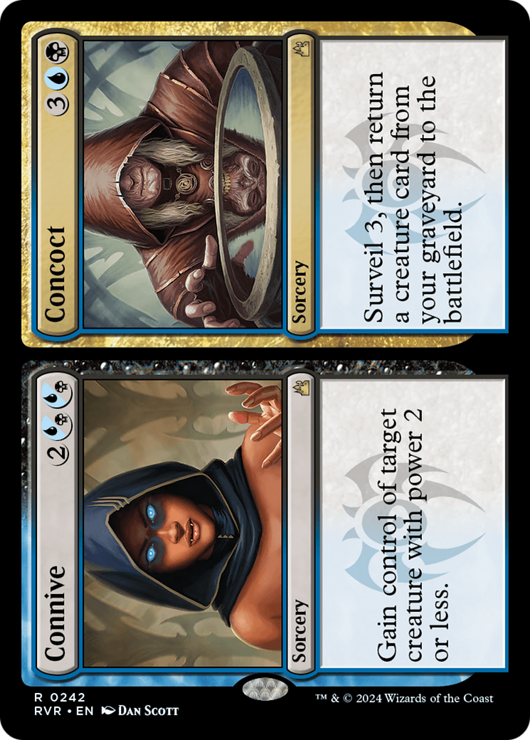 Image of Connive // Concoct [Ravnica Remastered]