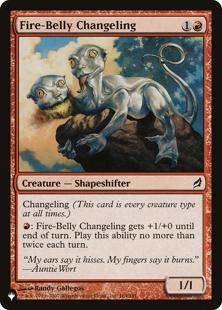 Image of Fire-Belly Changeling [The List]