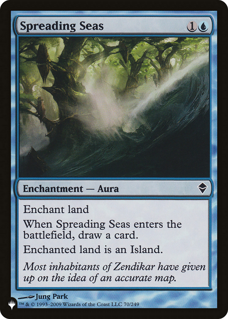 Image of Spreading Seas [The List]