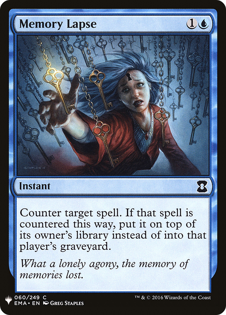 Image of Memory Lapse [Mystery Booster]