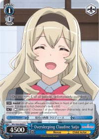 Image of Oversleeping Claudine Saijo (RSL/S56-E089 C) [Revue Starlight]