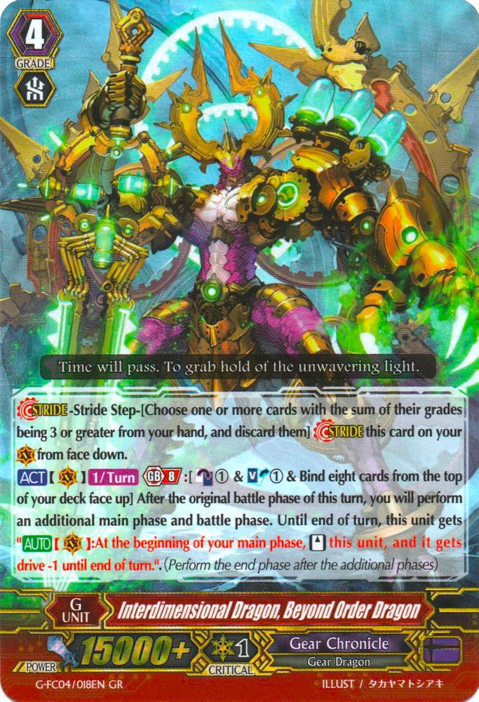 Image of Interdimensional Dragon, Beyond Order Dragon (G-FC04/018EN) [Fighters Collection 2017]