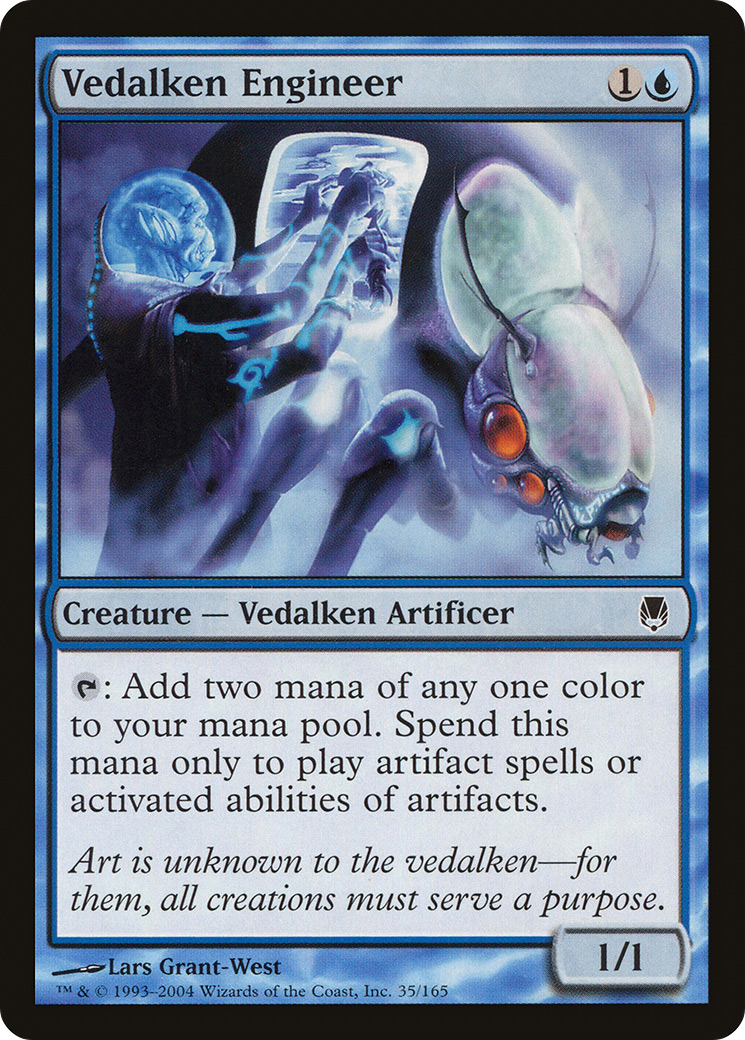 Image of Vedalken Engineer [Darksteel]