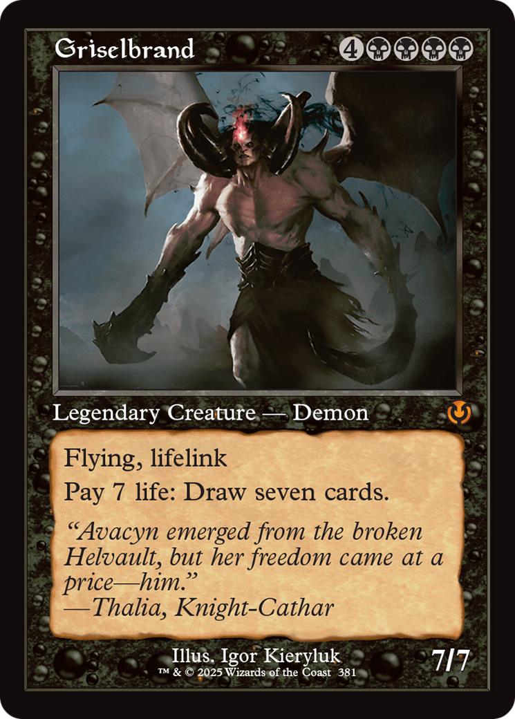 Image of Griselbrand (Retro Frame) [Innistrad Remastered]