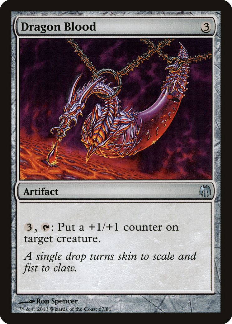 Image of Dragon Blood [Duel Decks: Heroes vs. Monsters]