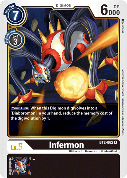 Image of Infermon [BT2-062] [Release Special Booster Ver.1.0]