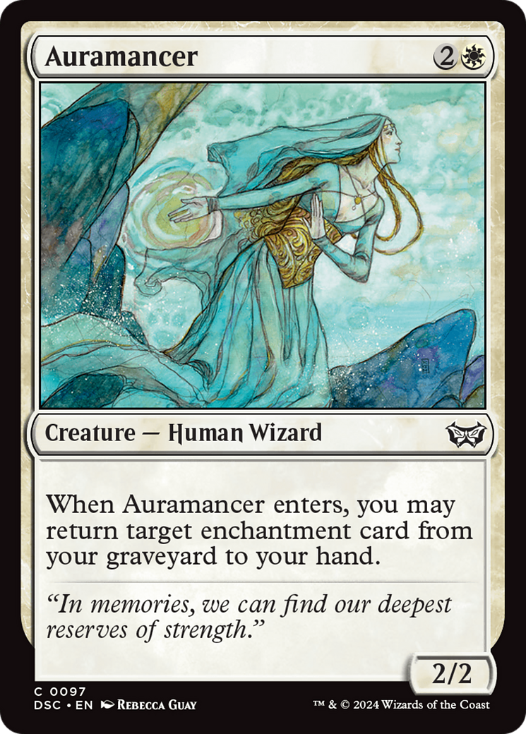 Image of Auramancer [Duskmourn: House of Horror Commander]