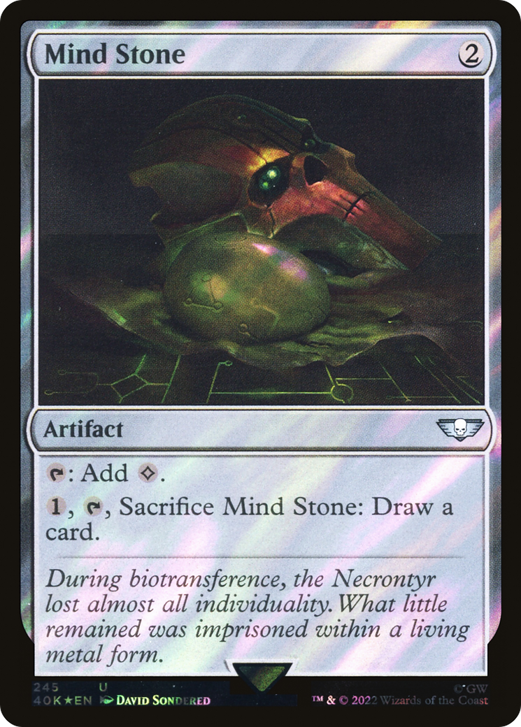 Image of Mind Stone (245) (Surge Foil) [Warhammer 40,000]