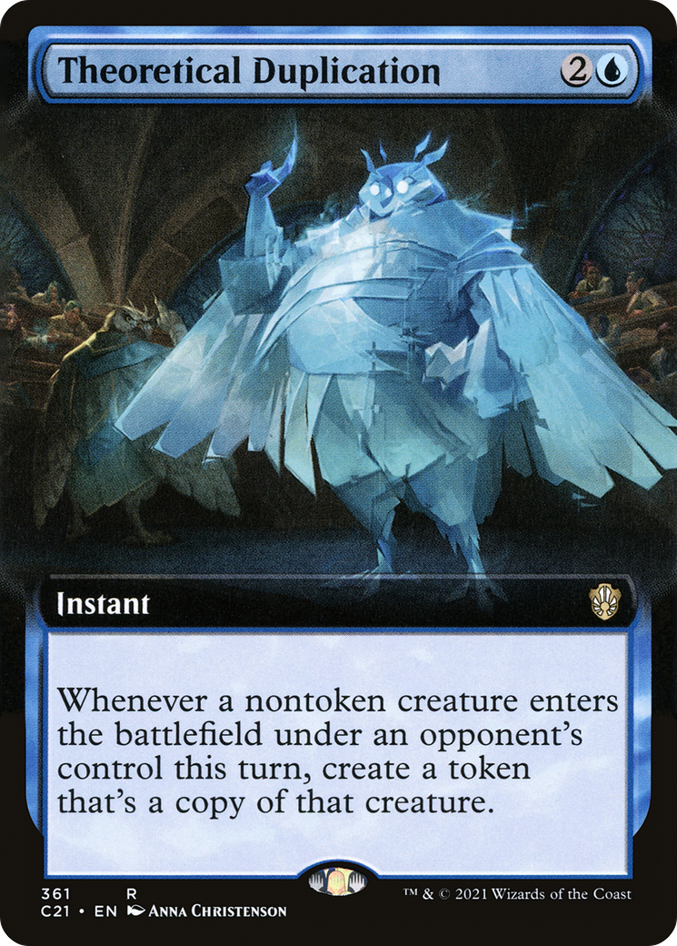 Image of Theoretical Duplication (Extended Art) [Commander 2021]