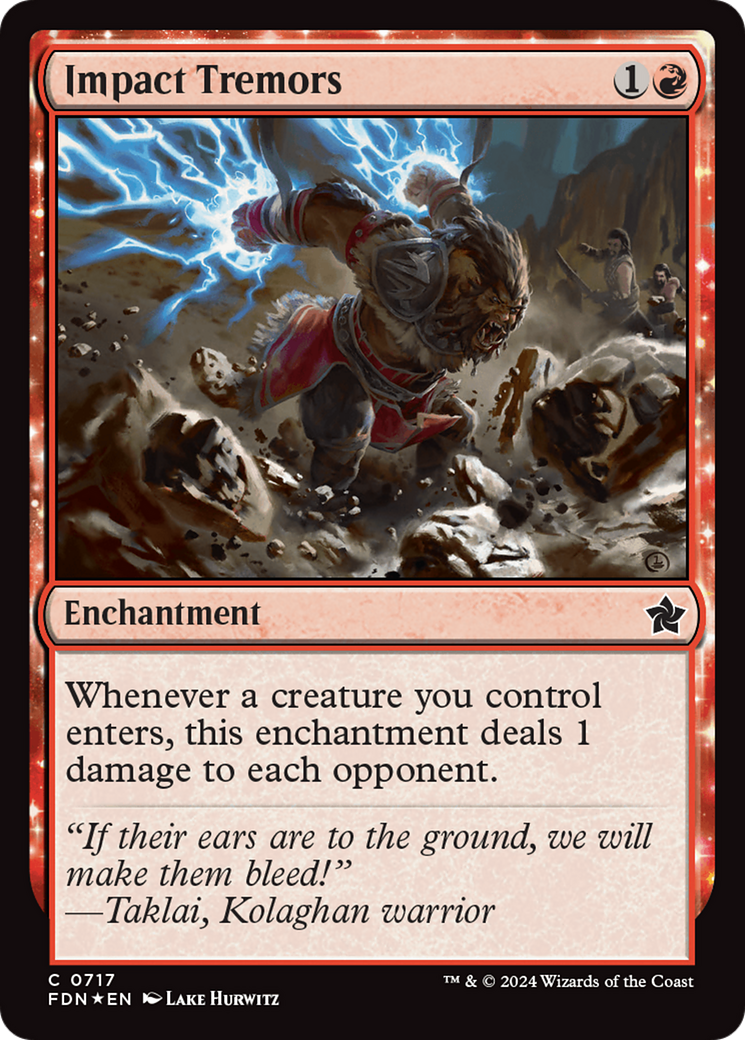 Image of Impact Tremors [Foundations]