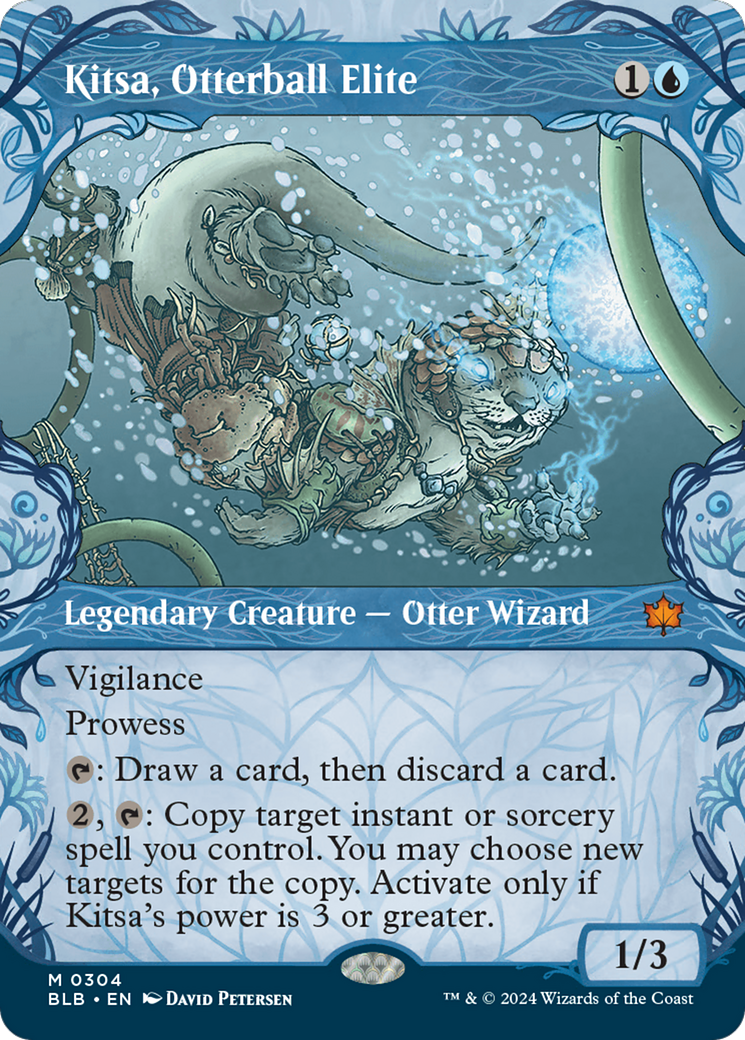 Image of Kitsa, Otterball Elite (Showcase) [Bloomburrow]