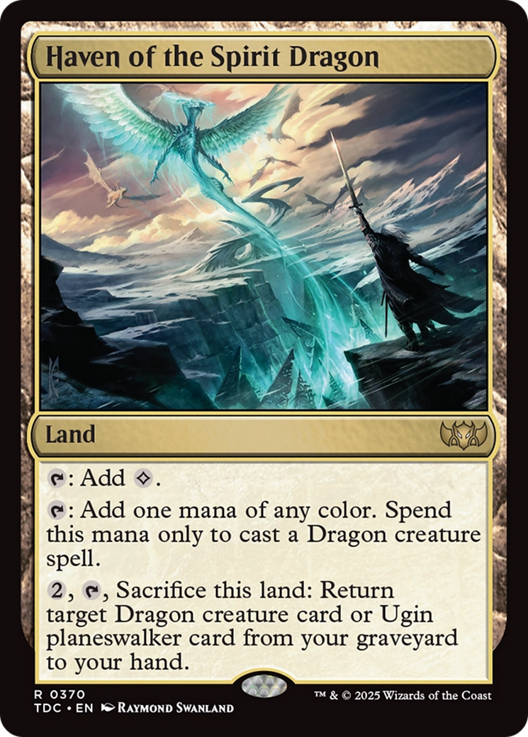 Image of Haven of the Spirit Dragon [Tarkir: Dragonstorm Commander]