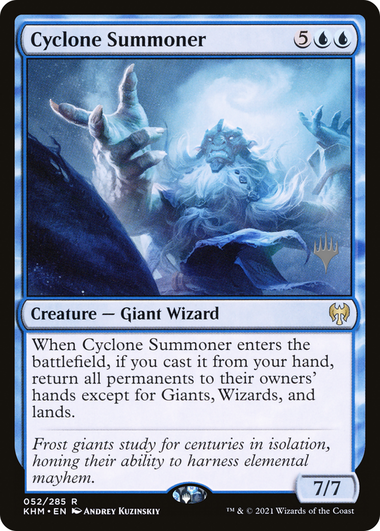 Image of Cyclone Summoner (Promo Pack) [Kaldheim Promos]