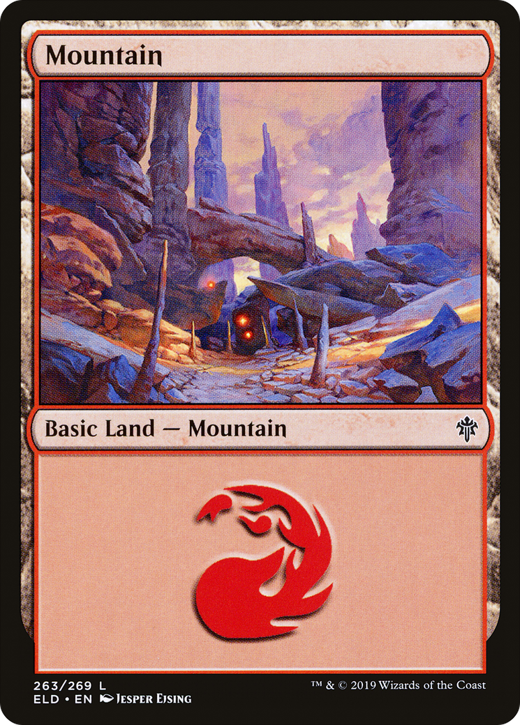 Image of Mountain (263) [Throne of Eldraine]