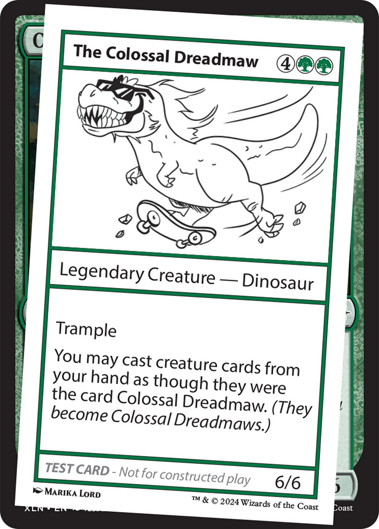 Image of The Colossal Dreadmaw [Mystery Booster 2 Playtest Cards]