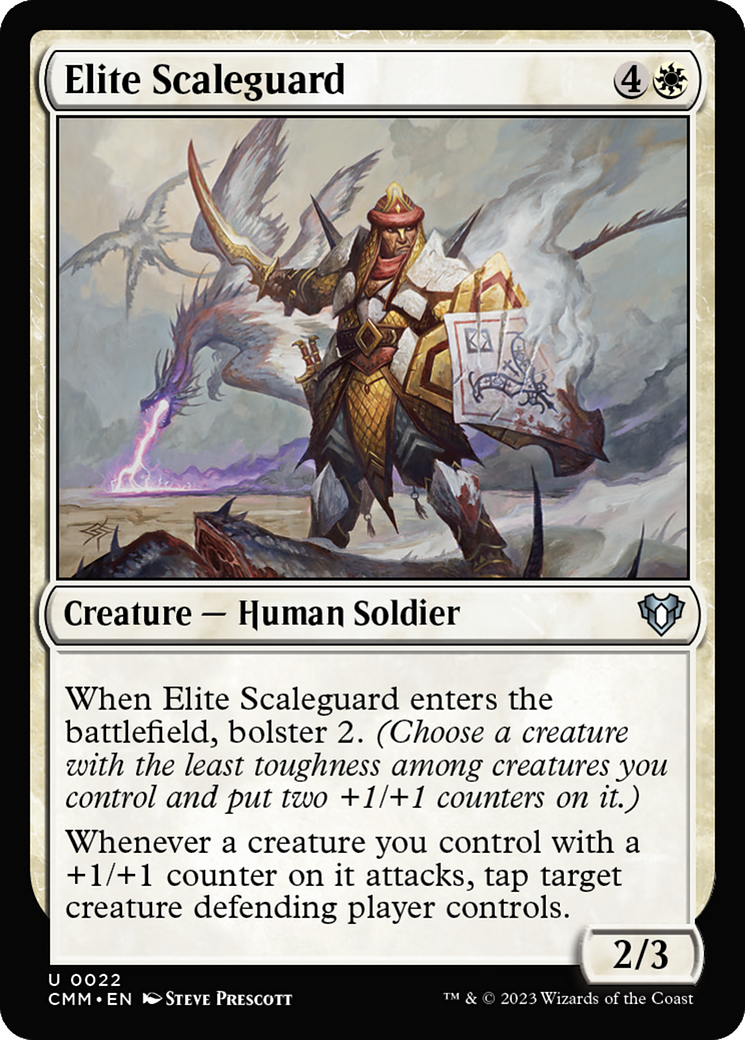 Image of Elite Scaleguard [Commander Masters]