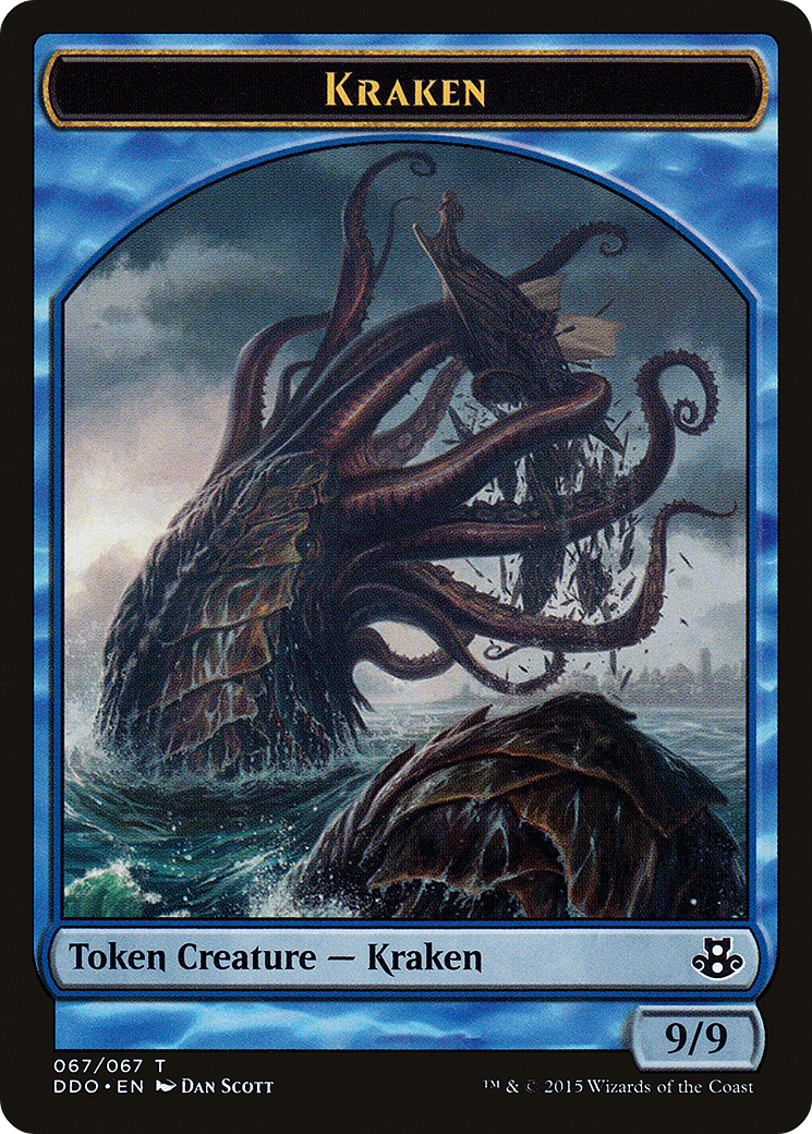 Image of Kraken Token [Duel Decks: Elspeth vs. Kiora]