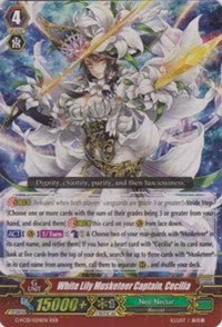 Image of White Lily Musketeer Captain, Cecilia (G-FC01/024EN) [Fighter's Collection 2015]
