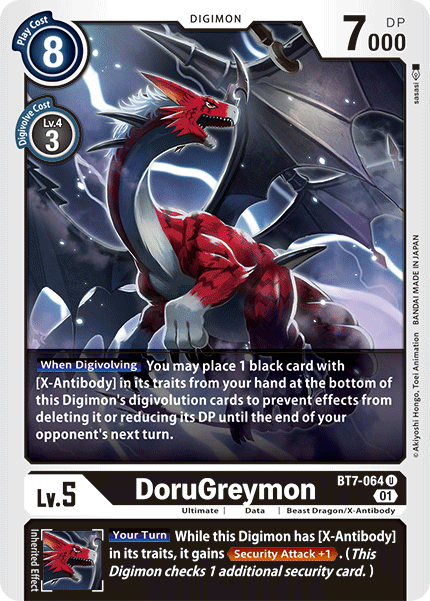 Image of DoruGreymon [BT7-064] [Next Adventure]