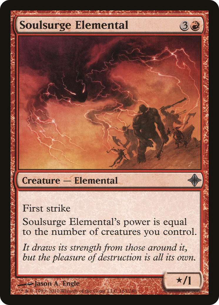 Image of Soulsurge Elemental [Rise of the Eldrazi]