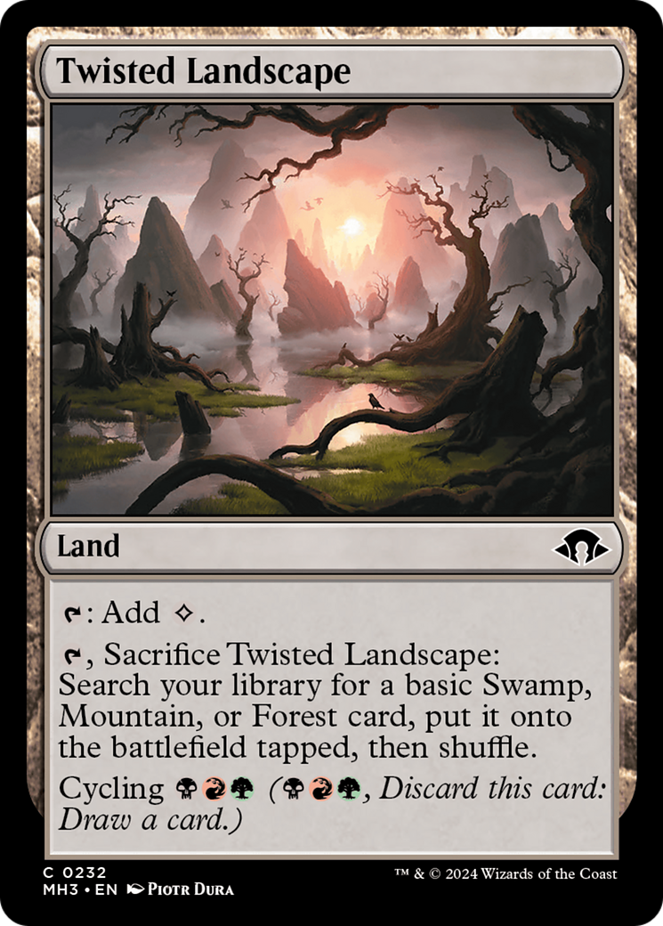 Image of Twisted Landscape [Modern Horizons 3]