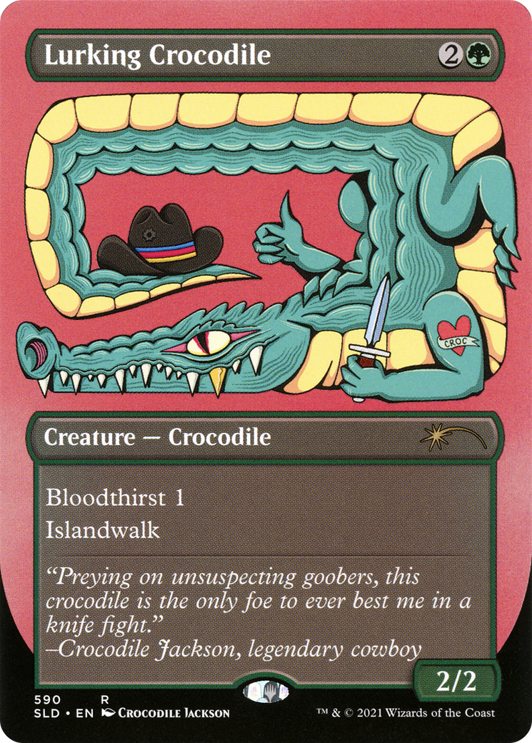 Image of Lurking Crocodile [Secret Lair Drop Promos]