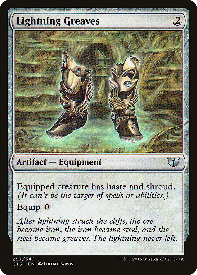 Image of Lightning Greaves [Commander 2015]